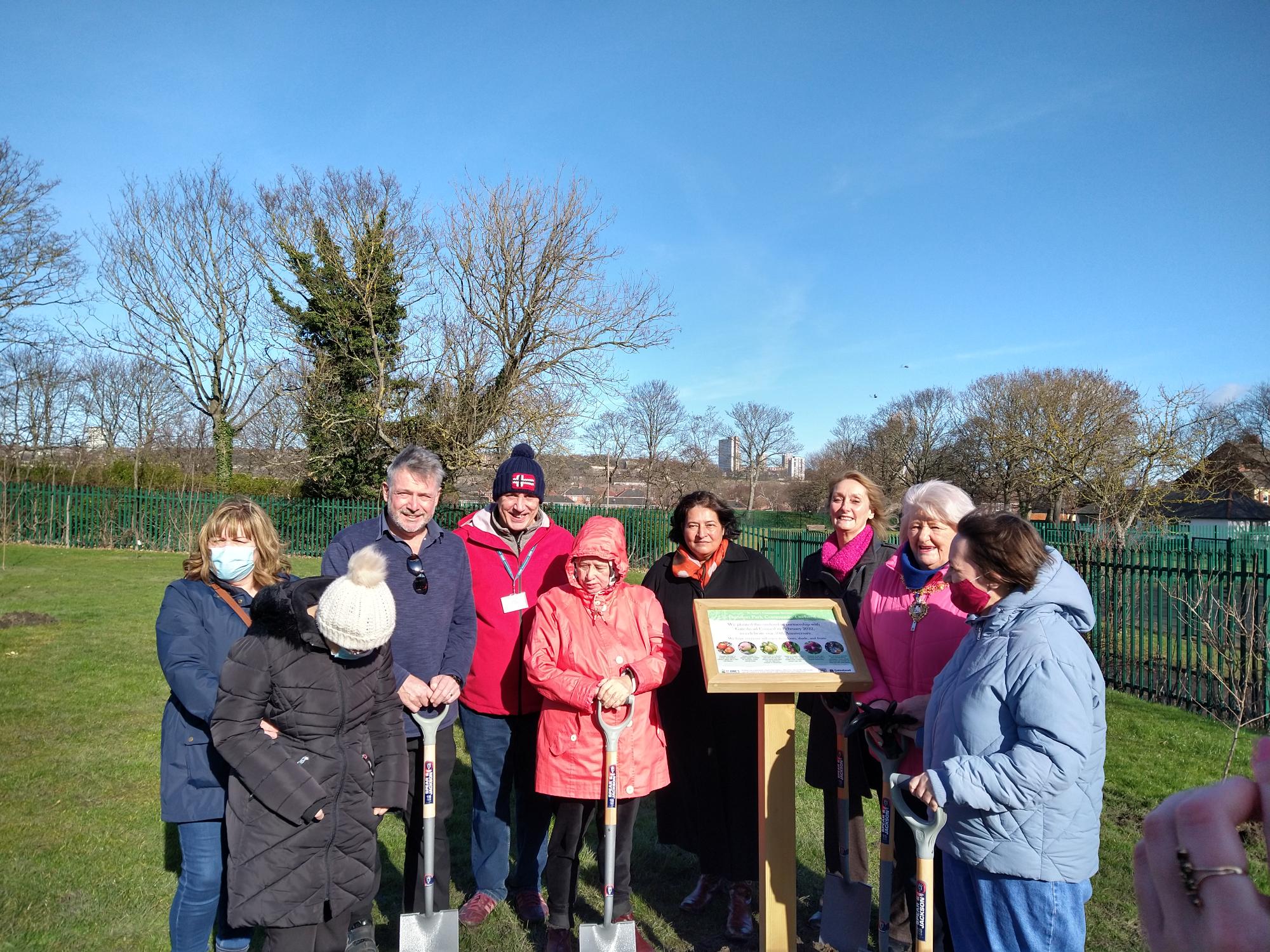 Community Orchard Planting – Celebrating our 50th Year