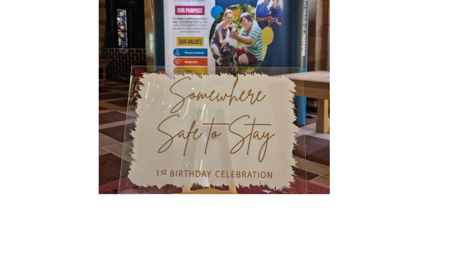 Celebrating Our Somewhere Safe To Stay Hub – 1st Birthday