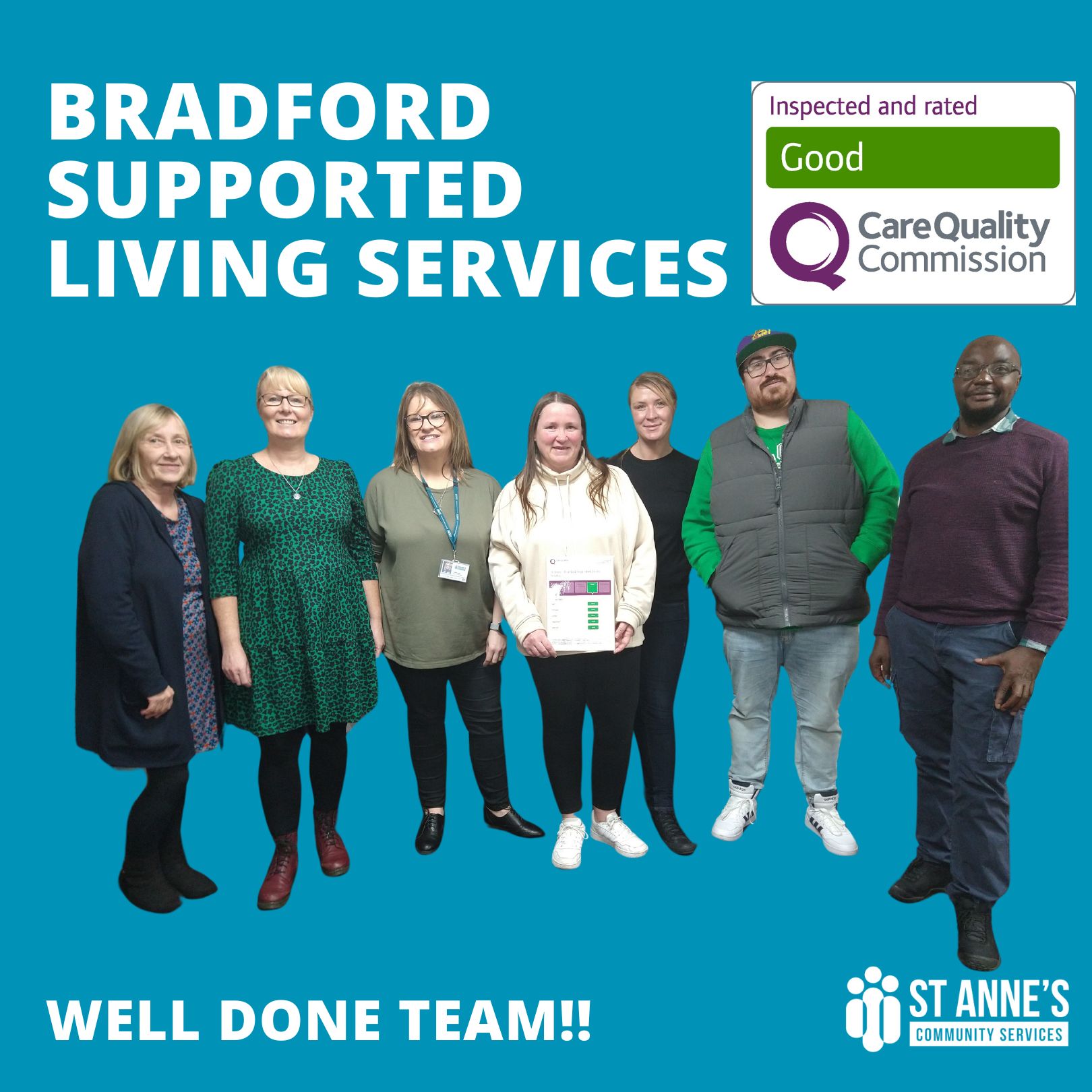 Celebrating CQC Success in Bradford