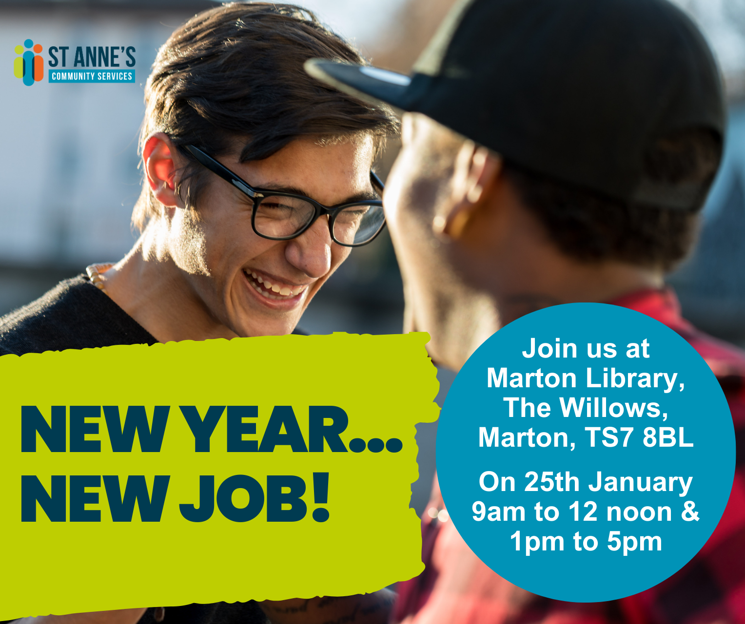 Recruitment Event At Marton Library 25th January