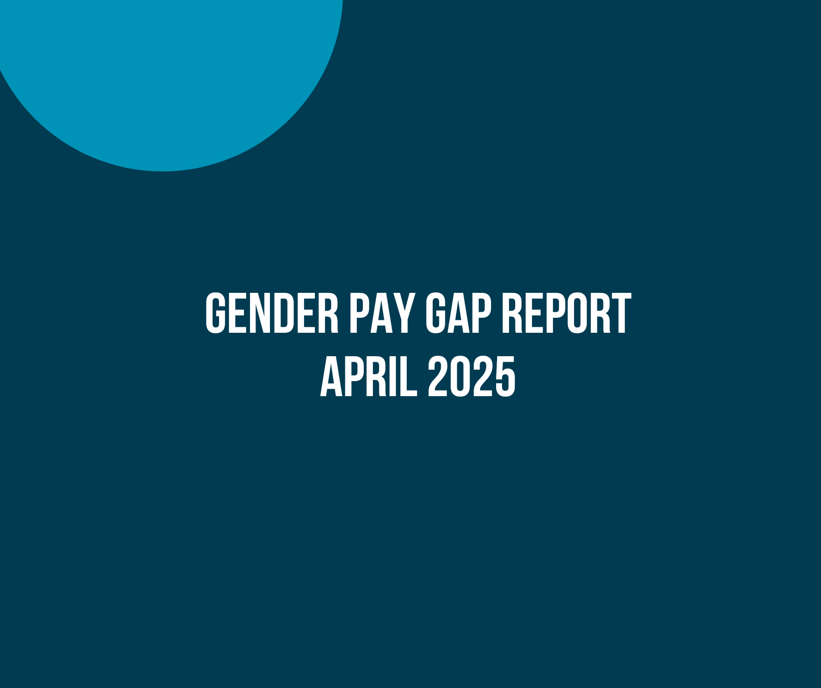 Gender Pay Gap Reporting 2025