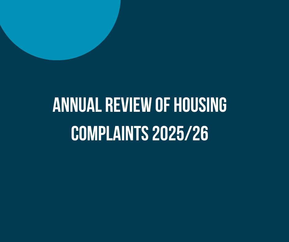 Annual Review of Housing Complaints 2025/26