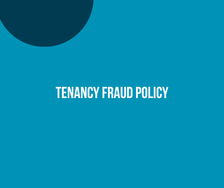 Tenancy Fraud Policy