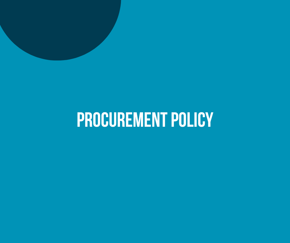 Procurement Policy