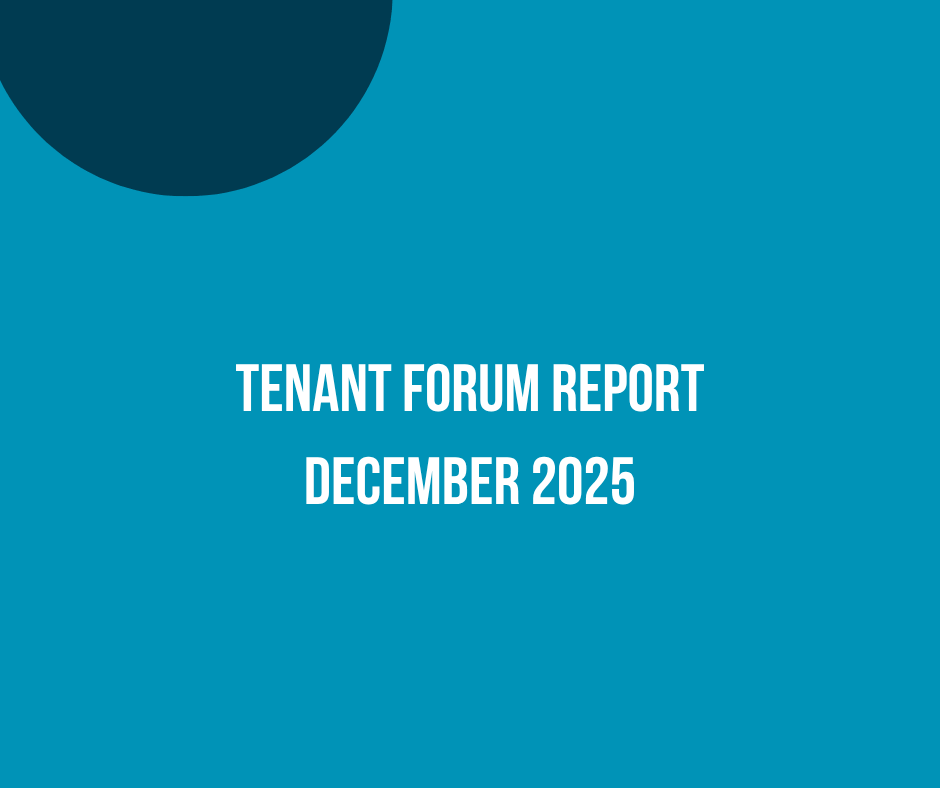 Tenant Forum December 2025