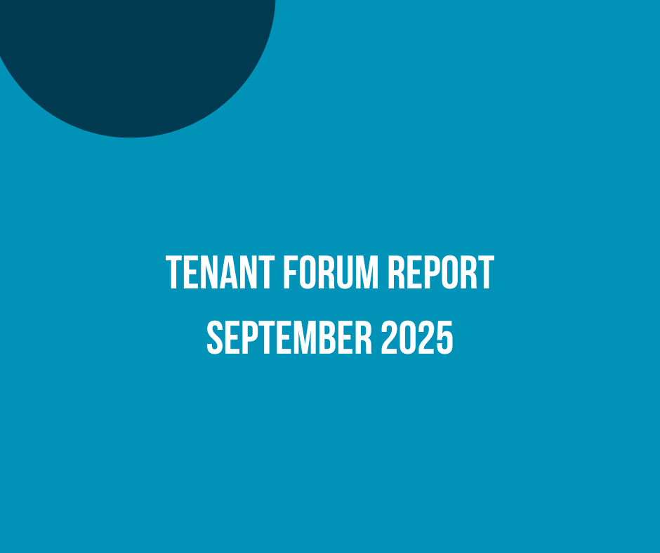Tenant Forum Report September 2025