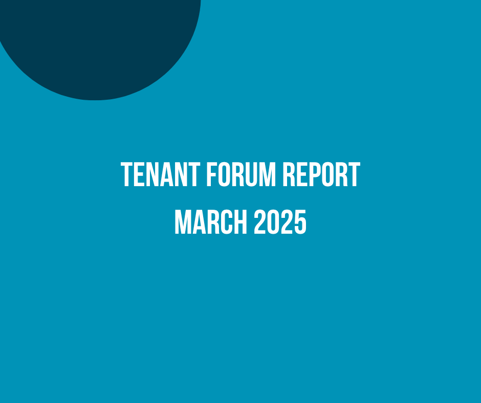 Tenant Forum Report March 2025