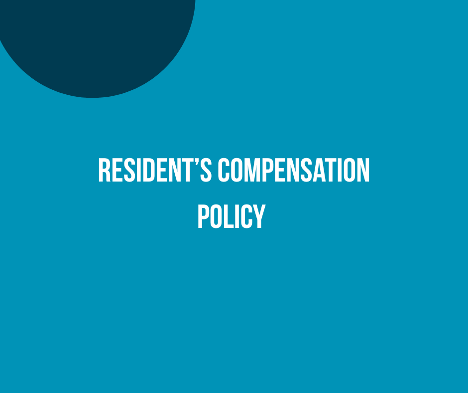 Resident’s Compensation Policy